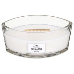 WoodWick lõhnaküünal White Tea & Jasmine, 453.6 g цена и информация | Свечи, подсвечники | kaup24.ee