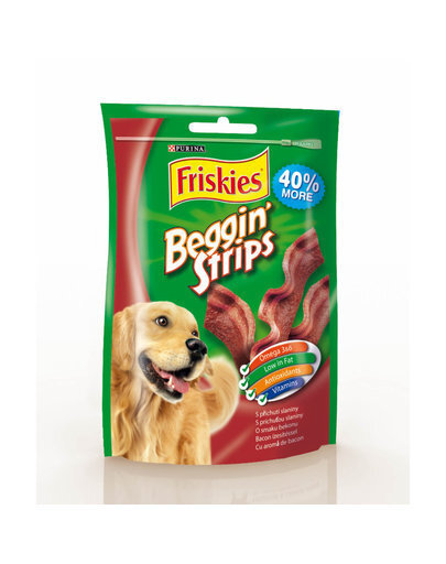 Friskies Beggin singi maitselised pulgad, 120 g hind ja info | Maiustused koertele | kaup24.ee