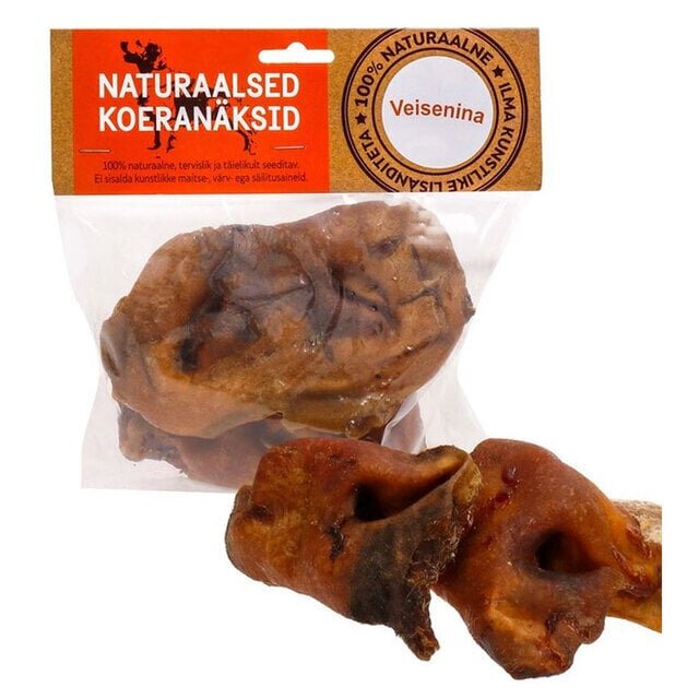 Naturaalsed koeranäksid, veiseninad, 500 g hind ja info | Maiustused koertele | kaup24.ee