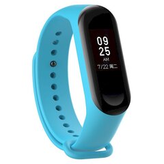 Fusion wave rihm kellaks Xiaomi Mi Band 3 / Mi Band 4 helesinine hind ja info | Nutikellade ja nutivõrude tarvikud | kaup24.ee