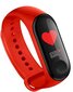 Fusion wave rihm kellaks Xiaomi Mi Band 3 / Mi Band 4 punane hind ja info | Nutikellade ja nutivõrude tarvikud | kaup24.ee