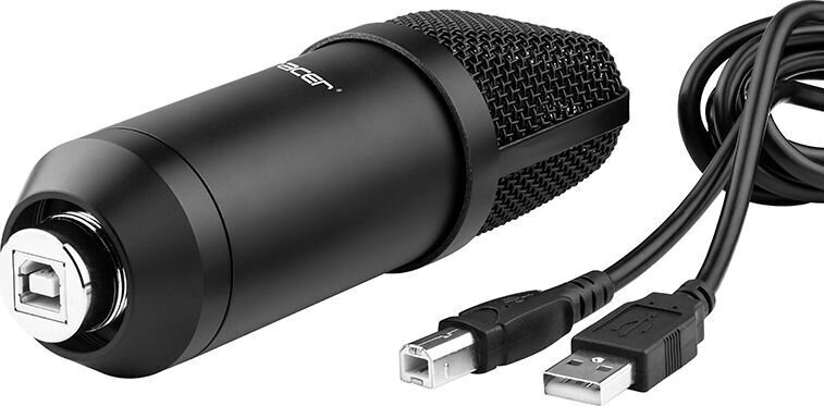 Tracer Studio Pro USB mikrofon mängude / taskuhäälingusaadete / voogesituste jaoks + hoidik, popfilter hind ja info | Mikrofonid | kaup24.ee