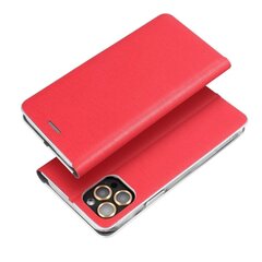 Чехол Luna Book Silver для iPhone 12 Pro Max, красный цена и информация | Чехлы для телефонов | kaup24.ee