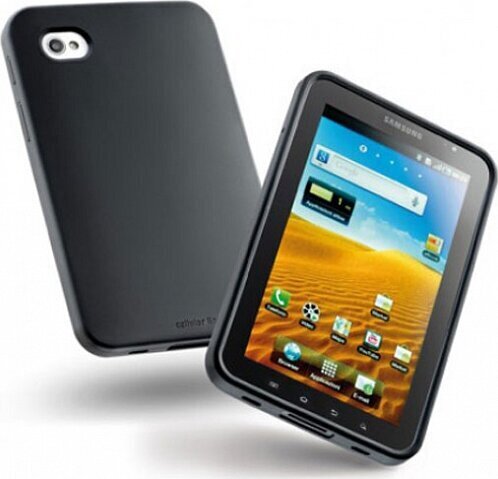 Cellular line Samsung Galaxy Tab 7" silikoon ümbris, must цена и информация | Tahvelarvuti kaaned ja kotid | kaup24.ee