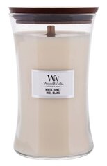 WoodWick ароматическая свеча White Honey, 609,5 г цена и информация | Свечи, подсвечники | kaup24.ee