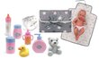 DeCuevas nukukandekott koos tarvikutega "Sky" 53924 hind ja info | Tüdrukute mänguasjad | kaup24.ee