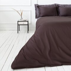 Satiin voodipesukomplekt „Chocolate“, 3 osaline, 160x200 cm hind ja info | Voodipesukomplektid | kaup24.ee