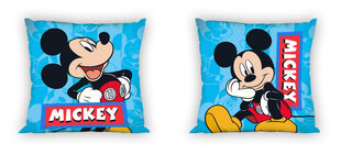 Детская наволочка для декоративной подушечки Mickey Mouse, 40x40 см цена и информация | Декоративные подушки и наволочки | kaup24.ee