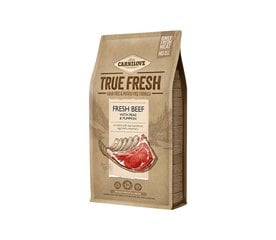 Carnilove True Fresh с говядиной для взрослых собак всех пород, 4 кг цена и информация | Сухой корм для собак | kaup24.ee