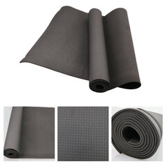 Võimlemismatt Yoga mat 173x60x0,4 cm, must hind ja info | Joogamatid | kaup24.ee