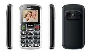 Mobiiltelefon Maxcom MM462BB, Must hind ja info | Telefonid | kaup24.ee