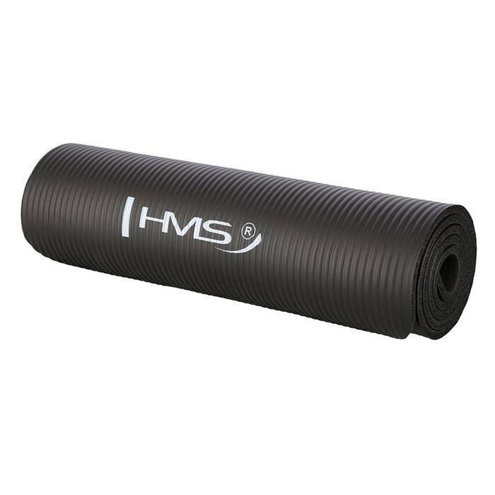 Joogamatt HMS YM04 183x61x1,5 cm, must hind ja info | Joogamatid | kaup24.ee