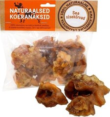 Naturaalsed koeranäksid, sea sisekõrvad, 500 g hind ja info | Maiustused koertele | kaup24.ee