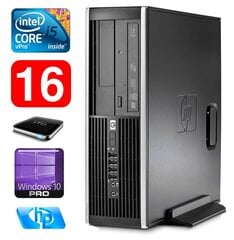 HP 8100 Elite SFF i5-650 16GB 1TB DVD WIN10Pro hind ja info | Lauaarvutid | kaup24.ee