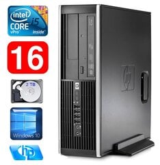 HP 8100 Elite SFF i5-650 16GB 2TB DVD WIN10 цена и информация | Стационарные компьютеры | kaup24.ee