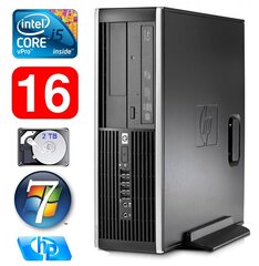 HP 8100 Elite SFF i5-650 16GB 2TB DVD WIN7Pro цена и информация | Стационарные компьютеры | kaup24.ee