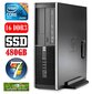 HP 8100 Elite SFF i5-650 16GB 480SSD GT1030 2GB DVD WIN7Pro hind ja info | Lauaarvutid | kaup24.ee