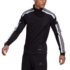 Meeste dressipluus Adidas Squadra 21 Training Top M GK9562, must hind ja info | Meeste spordiriided | kaup24.ee