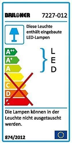 LED süvistatav lamp „Briloner” 5W, valge цена и информация | Süvistatavad ja LED valgustid | kaup24.ee