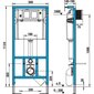 WC komplekt Jika Pro, loputuskastinupp PL3 + Olymp Deep integreeritav seinaraam hind ja info | WС-potid | kaup24.ee