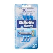 Ühekordsed raseerijad meestele Gillette Blue 3 Cool, 3 tk цена и информация | Косметика и средства для бритья | kaup24.ee