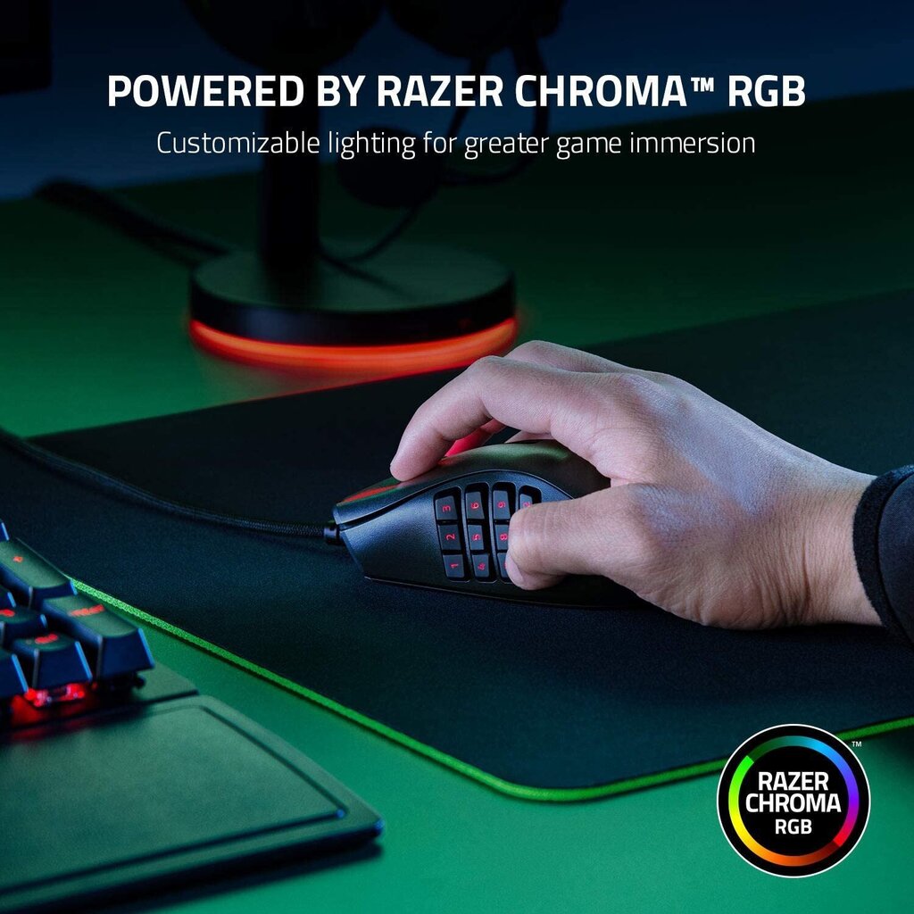 Razer Naga X, must цена и информация | Hiired | kaup24.ee