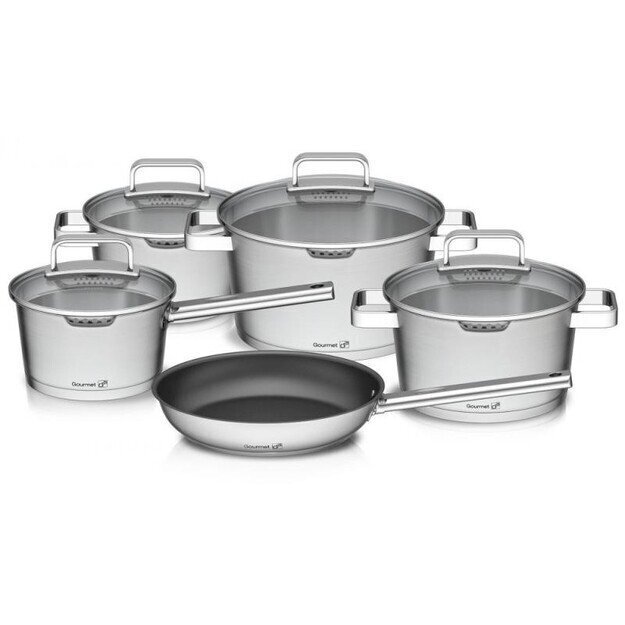 Pottide komplekt G21 Gourmet Magic 60022151, 9 tk цена и информация | Potid ja kiirkeedupotid | kaup24.ee