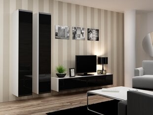 Sektsioon Cama Meble Vigo4, valge/must цена и информация | Секции | kaup24.ee