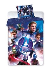 Laste voodipesukomplekt Avengers, 140x200, 2-osaline hind ja info | Beebide ja laste voodipesu | kaup24.ee