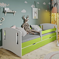 Детская кровать Selsey Mirret, 80x140 см, зеленая цена и информация | Детские кровати | kaup24.ee
