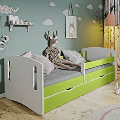 Детская кровать Selsey Mirret, 80x180 см, зеленая цена и информация | Детские кровати | kaup24.ee