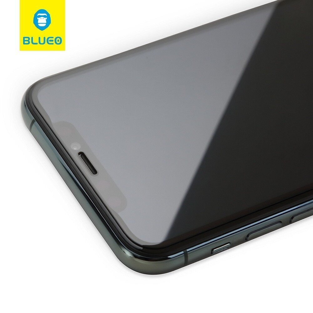 Kaitseklaas Mr.Monkey 5D, iPhone 11 Strong HD, must цена и информация | Ekraani kaitsekiled | kaup24.ee