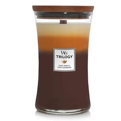 WoodWick lõhnaküünal Trilogy Cafe Sweets, 609,5g hind ja info | Küünlad, küünlajalad | kaup24.ee