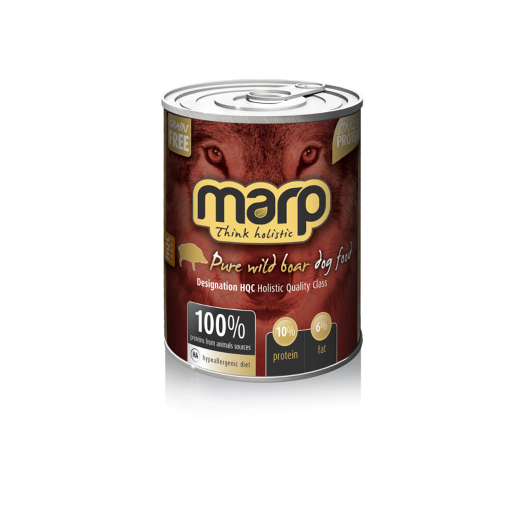 Marp Think Holistic Pure Metssiga , 400 g hind ja info | Konservid koertele | kaup24.ee