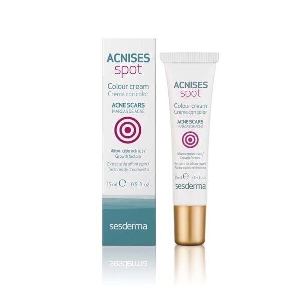 Lokaalne hooldus Sesderma Acnises Spot Colour Cream, 15ml цена и информация | Näokreemid | kaup24.ee