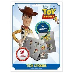 Mängukleebised Toy Story 4, 31 tk. цена и информация | Декоративные наклейки | kaup24.ee