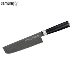 Samura MO-V Нож Stonewash Nakiri, 16,7 см цена и информация | Ножи и аксессуары для них | kaup24.ee