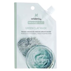 Sesderma Beauty Treats Green Clay Mask Маска с зеленой глиной 25мл цена и информация | Маски для лица, патчи для глаз | kaup24.ee