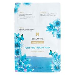 Puhastav mask 3 etappi Sesderma Beauty Treats Purifying Therapy Mask, 27ml цена и информация | Маски для лица, патчи для глаз | kaup24.ee