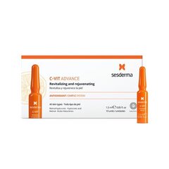 Ампулы CVit Sesderma (10 x 1,5 ml) цена и информация | Сыворотки для лица, масла | kaup24.ee