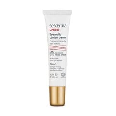 Huule ja silmaümbruskreem Sesderma Daeses Eye and Lip Contour Cream, 15ml цена и информация | Сыворотки, кремы для век | kaup24.ee