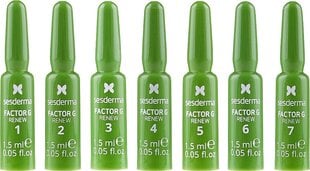 Bio stimuleerivad ampullid Sesderma Factor G Renew Biostimulating Ampoules, 7x1,5ml цена и информация | Сыворотки для лица, масла | kaup24.ee