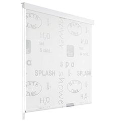 vidaXL dušikardin 80 x 240 cm, kirjad hind ja info | Vannitoa sisustuselemendid ja aksessuaarid | kaup24.ee