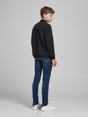 Jack&Jones Junior laste jope 12182385*01, must цена и информация | Куртки для мальчиков | kaup24.ee