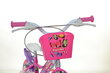 Laste jalgratas Bimbo Bike 12" Girl Butterfly, roosa hind ja info | Jalgrattad | kaup24.ee