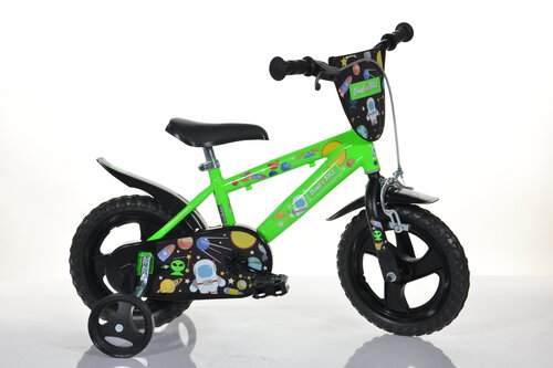 Детский велосипед Bimbo Bike 12" Boy Cosmos, зеленый цена и информация | Велосипеды | kaup24.ee