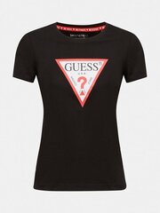Женская футболка Guess W1RI00*JBLK, черный/красный цена и информация | Женские футболки | kaup24.ee