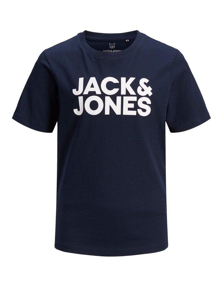 Jack&Jones poiste T-särk 12152730*04, tumesinine hind ja info | Poiste särgid | kaup24.ee