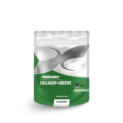 Toidulisand Xendurance Collagen and Greens vanilje maitsega 440 g. hind ja info | Vitamiinid, toidulisandid, preparaadid tervise heaoluks | kaup24.ee