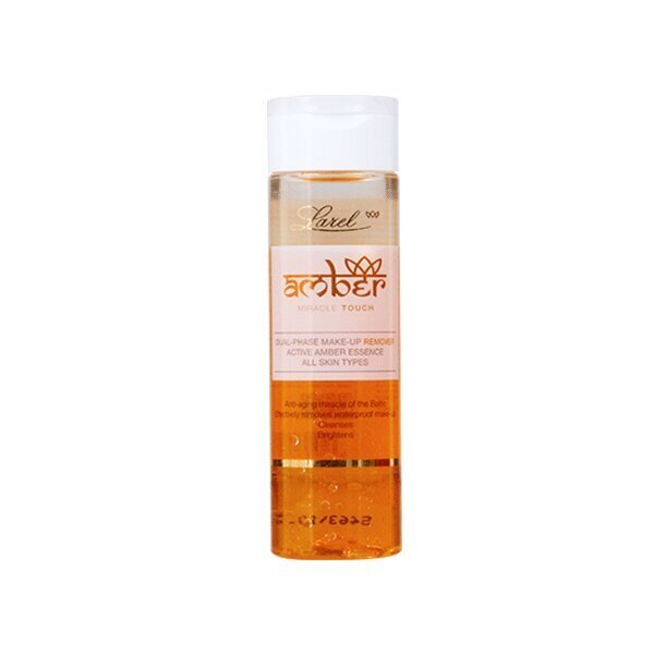 Kosmeetika eemaldaja Larel Amber Dual phase, 200 ml цена и информация | Näopuhastusvahendid | kaup24.ee